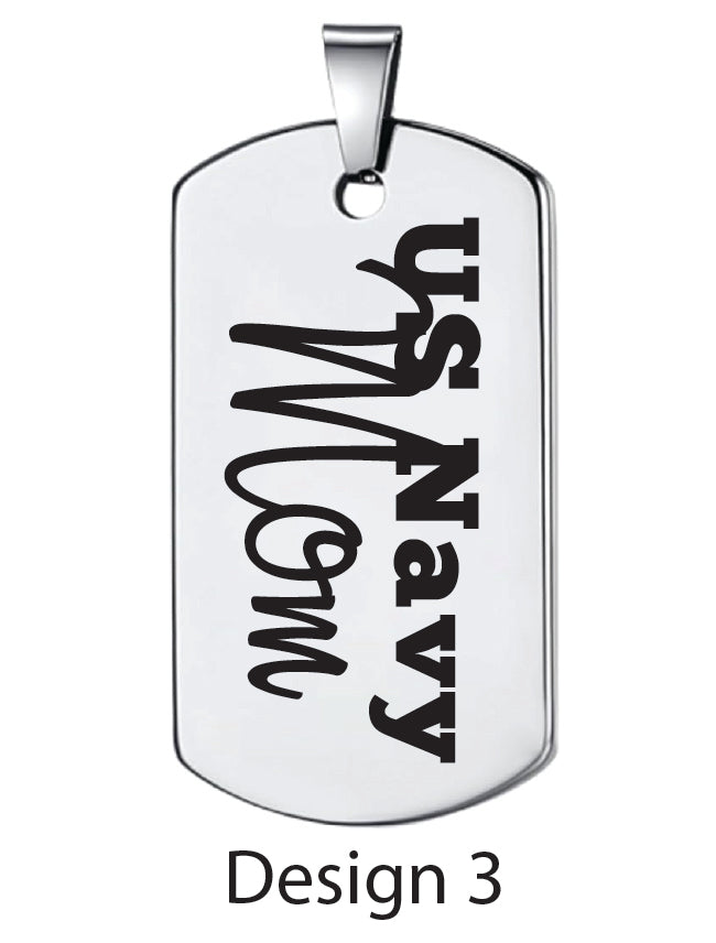 Personalized Commemorative Military Dog Tag